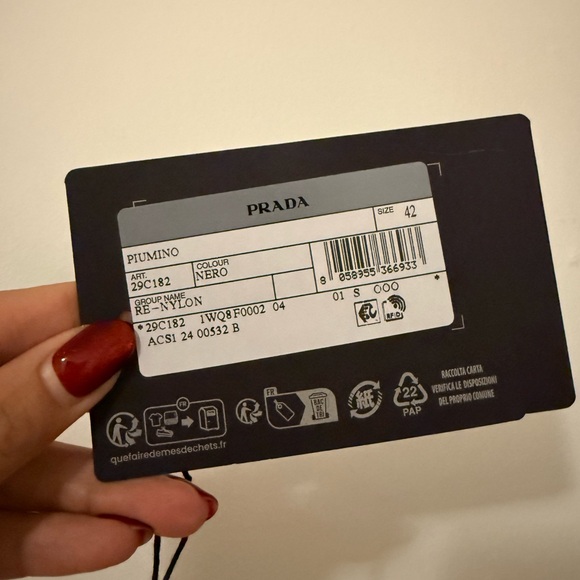 Prada Nylon Down Jacket - Picture 4 of 8